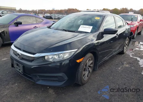2016 Honda Civic Ex z USA, uszkodzony, nr VIN 19XFC2F76GE236767